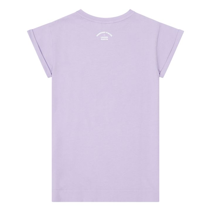 Organic Cotton Sunshine Lauren Martin Dress | Lila- Imagen del producto n°3
