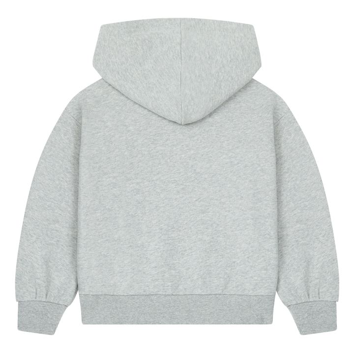 Organic Cotton Shobu Skate Hoodie | Gris Jaspeado- Imagen del producto n°4