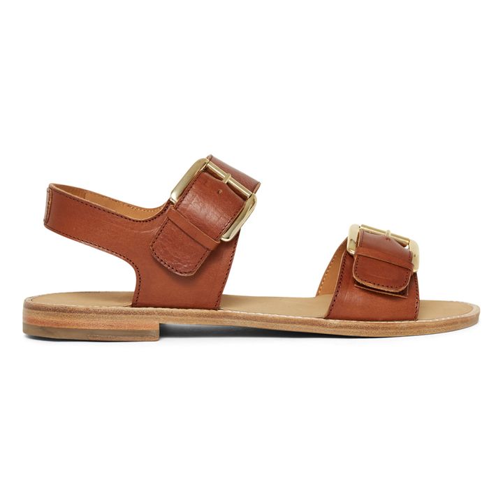 Sandalen Beaulieu Wildleder | Karamel- Produktbild Nr. 0