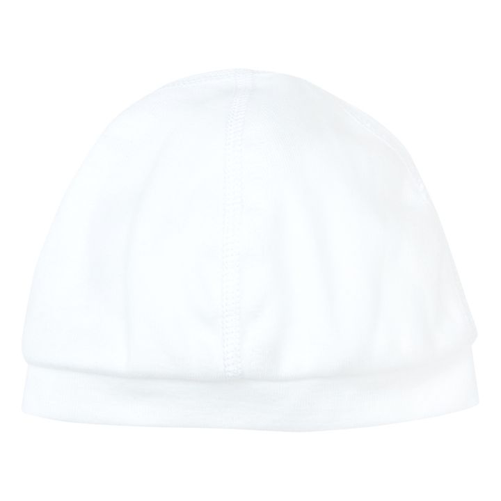 Gorro para recién nacido de algodón orgánico | Crudo- Imagen del producto n°0