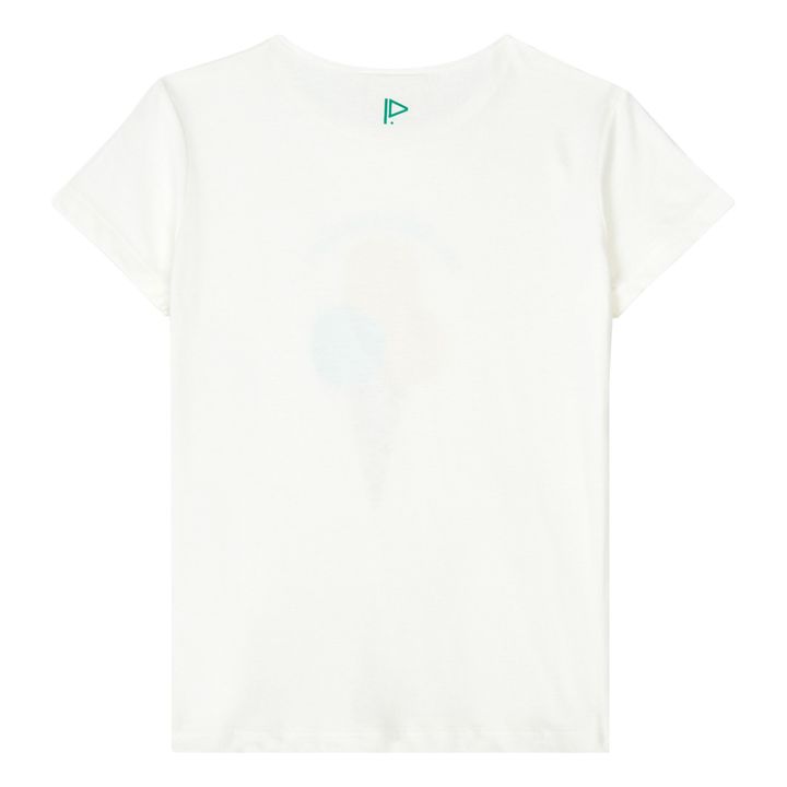 T-Shirt in cotone organico Dialla | Ecru- Immagine del prodotto n°2