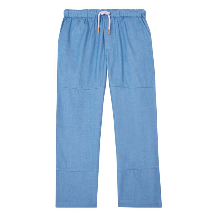Diomede Organic Cotton Trousers | Vaquero- Imagen del producto n°0