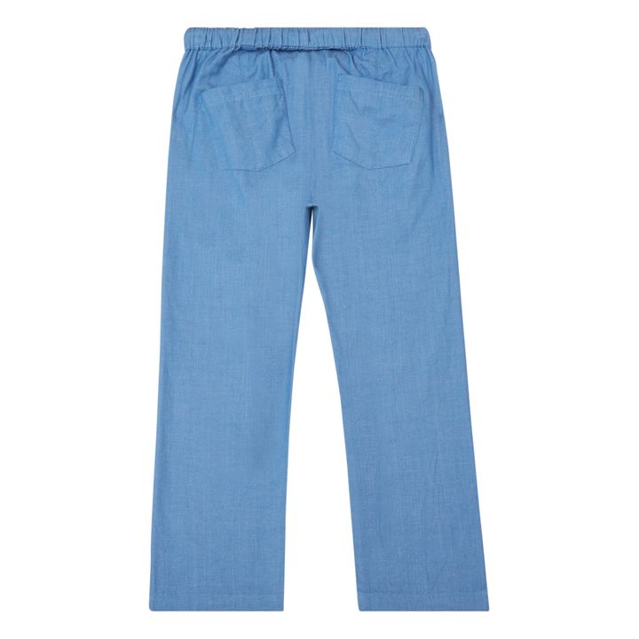 Diomede Organic Cotton Trousers | Vaquero- Imagen del producto n°3