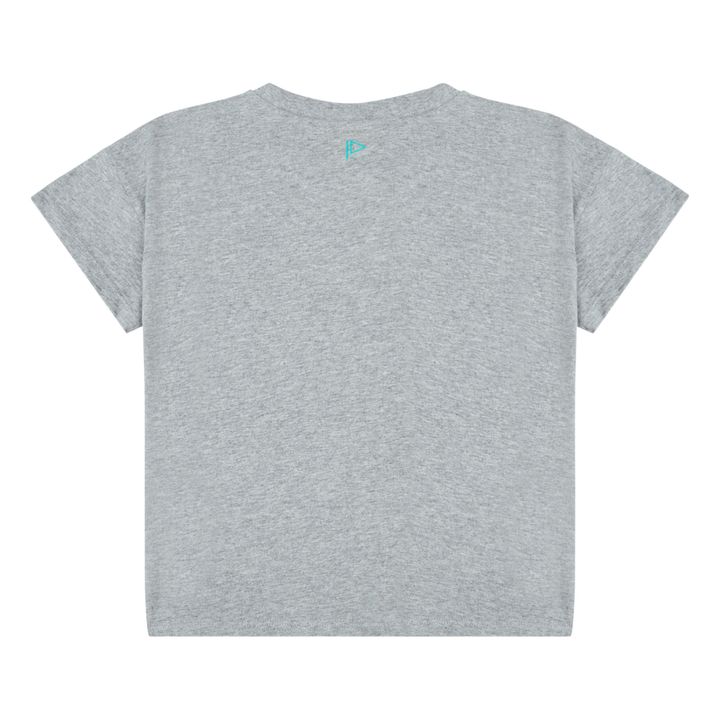 T-Shirt Coton Bio Diboan | Gris chiné- Image produit n°2