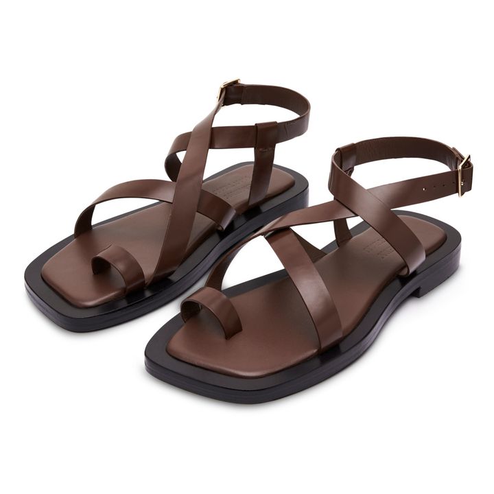 Spargi Sandals - A.Emery x Matteau Collaboration | Chocolate- Imagen del producto n°2