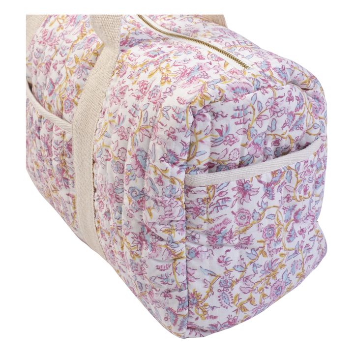 Bolso 24h Vaeva de algodón orgánico | Rosa Palo- Imagen del producto n°4