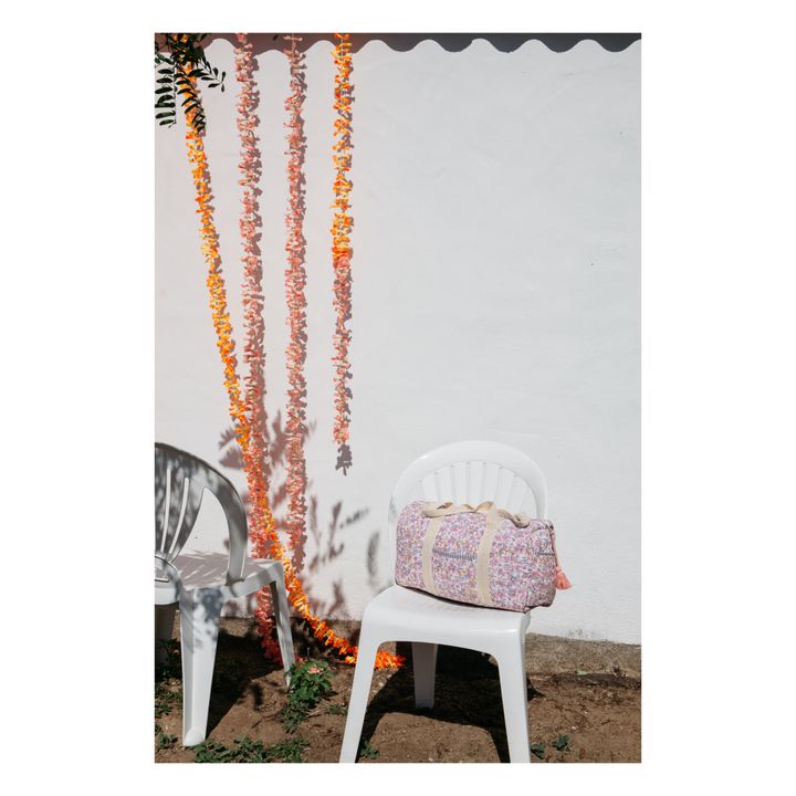 Bolso 24h Vaeva de algodón orgánico | Rosa Palo- Imagen del producto n°1