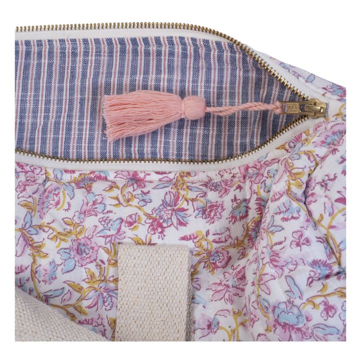 Bolso 24h Vaeva de algodón orgánico | Rosa Palo- Imagen del producto n°3