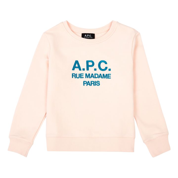 Elie Organic Cotton Sweatshirt | Pink- Product image n°0