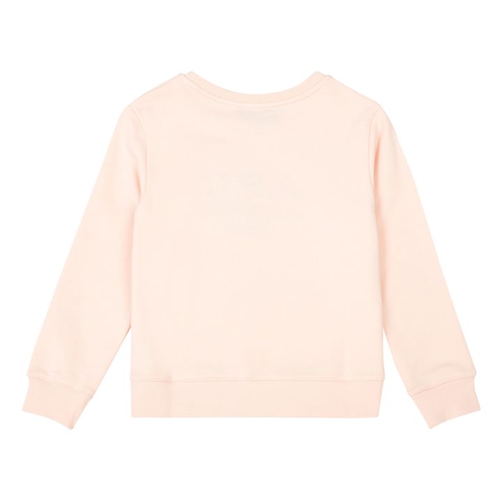 Elie Organic Cotton Sweatshirt | Pink- Product image n°2