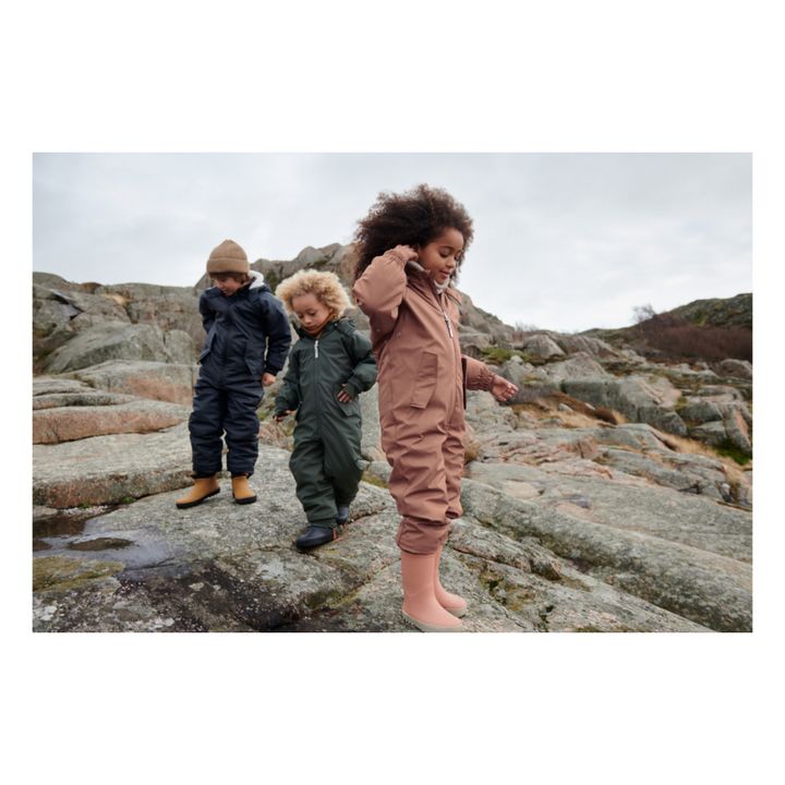 SNE Recycled Polyester Ski Suit | Dunkelgrün- Produktbild Nr. 2