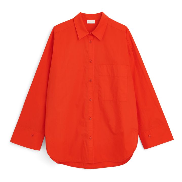Hemd Derris Bio-Baumwolle | Corail Orange- Produktbild Nr. 0