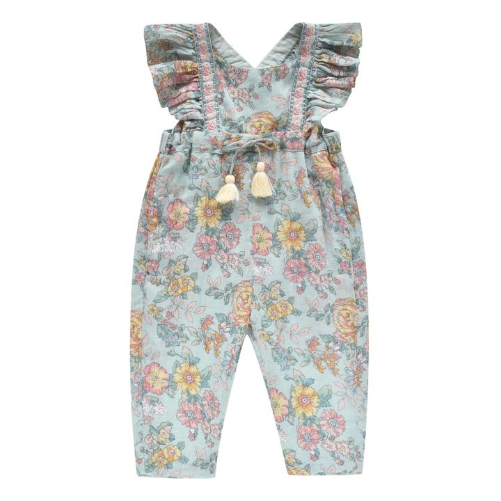 Krishna Baby Jumpsuit | Wassergrün- Produktbild Nr. 0