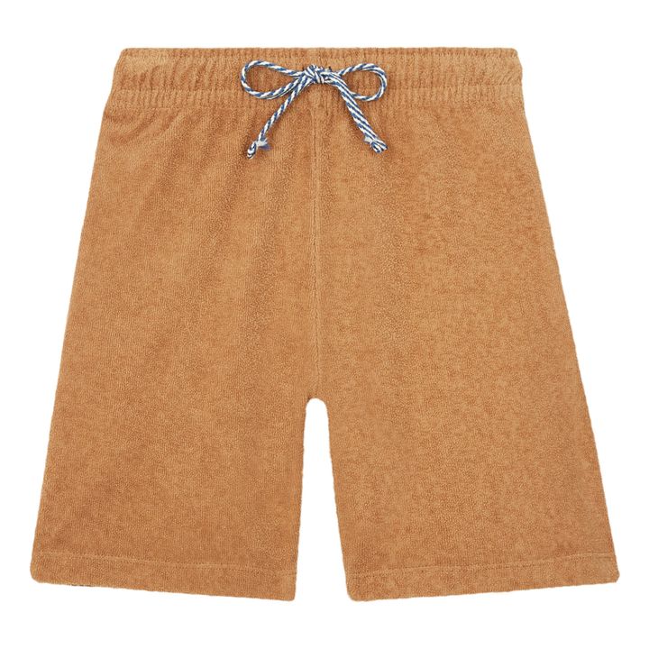 Bermudas de rizo Boris | Marrón- Imagen del producto n°0
