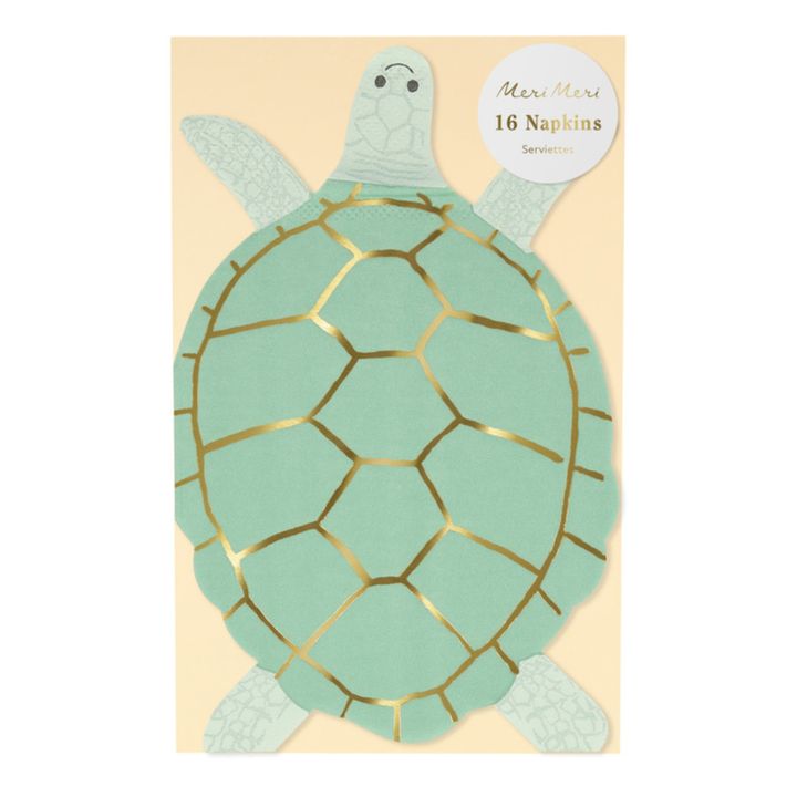 Servilletas de papel Tortuga - Juego de 16- Imagen del producto n°1
