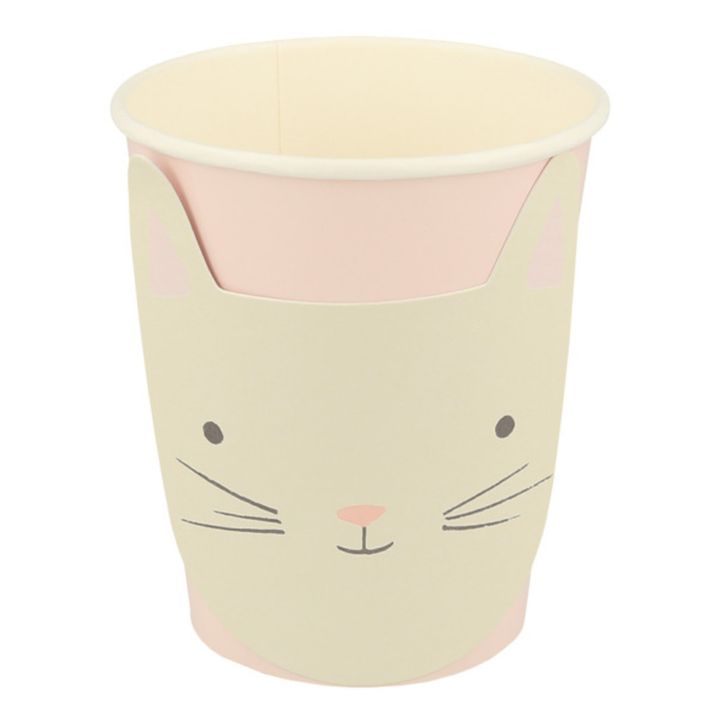 Gobelets Chat pastel - Set de 8- Image produit n°2