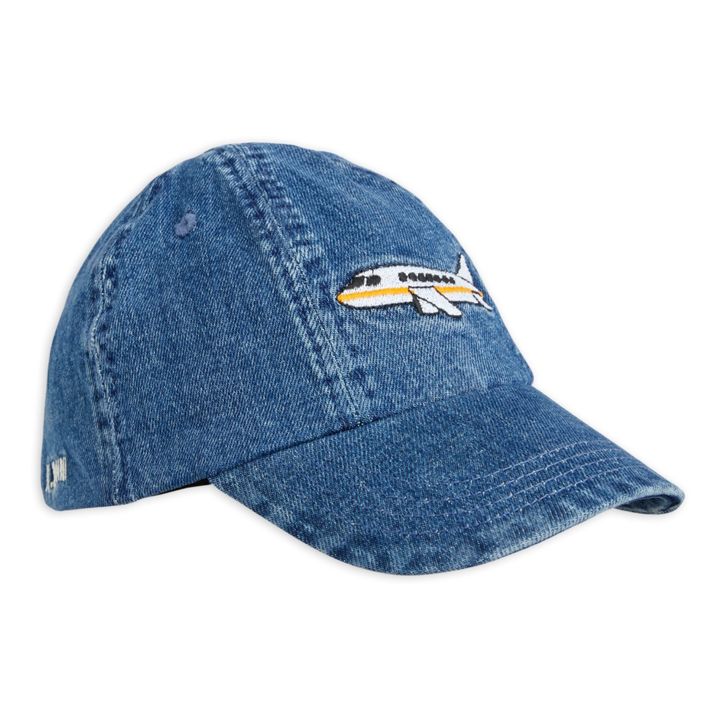 Casquette Coton Bio Avion | Bleu jean- Image produit n°0