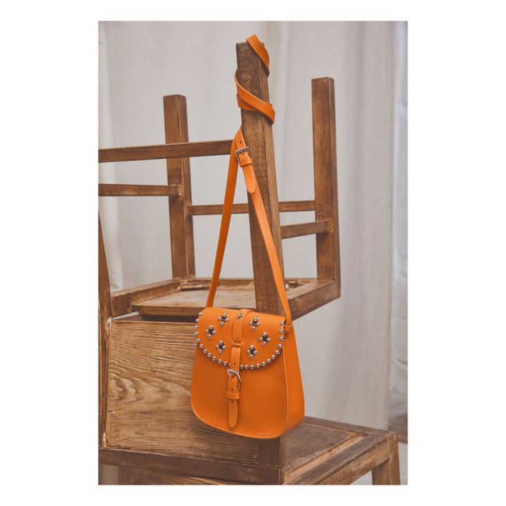 Sab Rock Flowers Bag | Naranja- Imagen del producto n°5