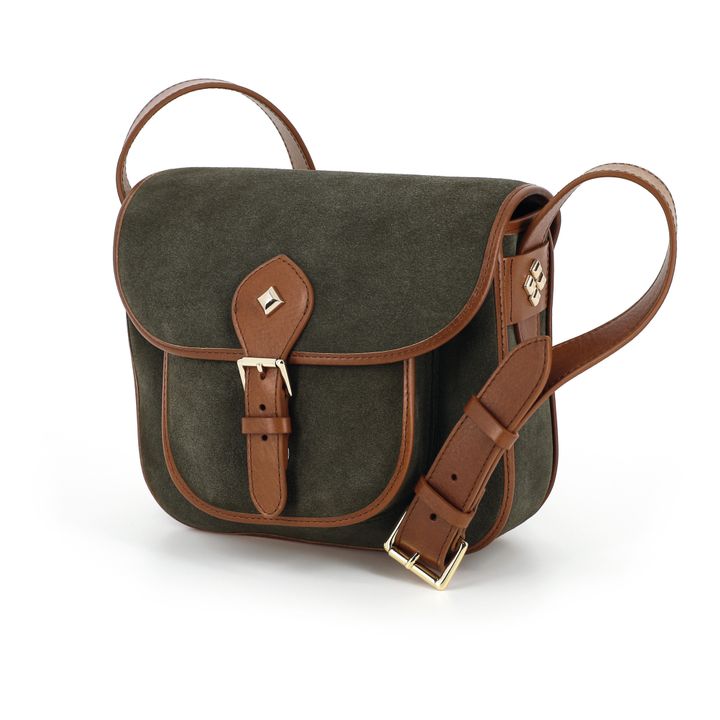 New Flav Velvet Bag | Verde Kaki- Imagen del producto n°4