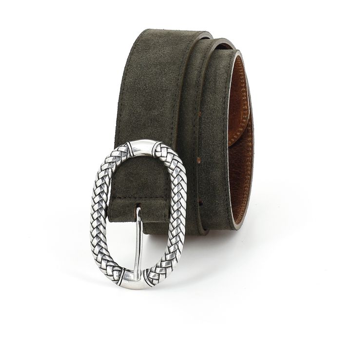Mahara Velvet Belt | Verde militare- Immagine del prodotto n°1