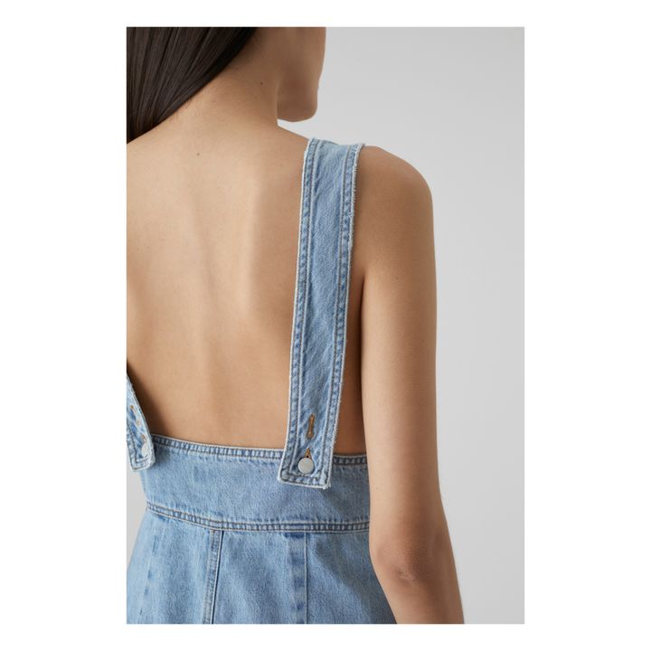 Belted Dress | Mid Blue- Imagen del producto n°4
