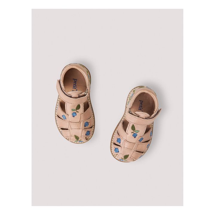 Embroidered Blueberry Sandals - Uniqua Capsule Collection | Altrosa- Produktbild Nr. 2