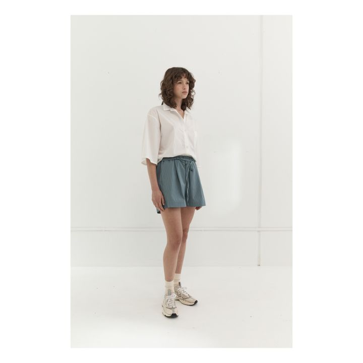 Set de camisas de algodón orgánico con doble lazo | Blanco- Imagen del producto n°3