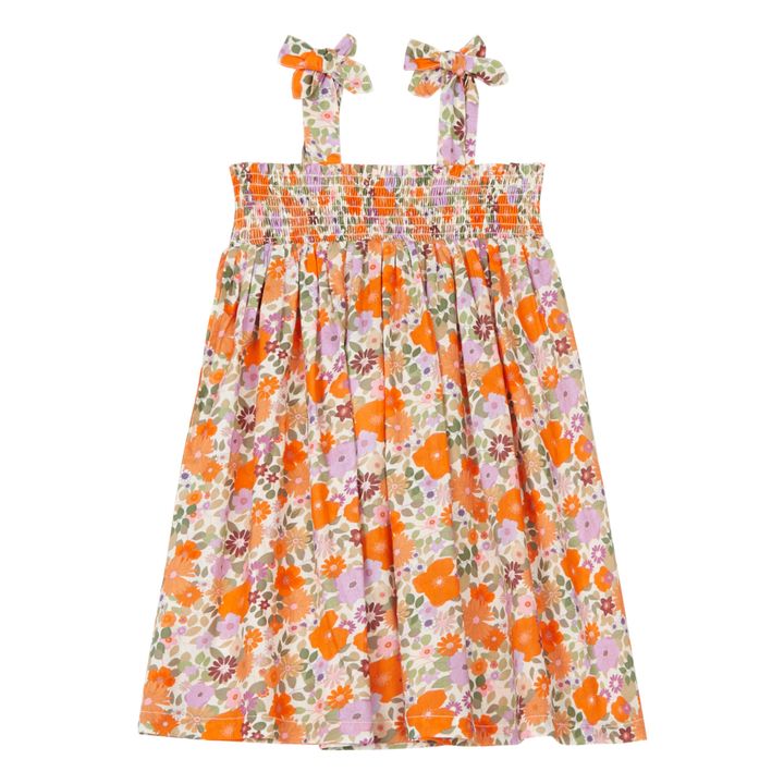 Kleid aus Bio-Baumwolle Dora | Apricot- Produktbild Nr. 3