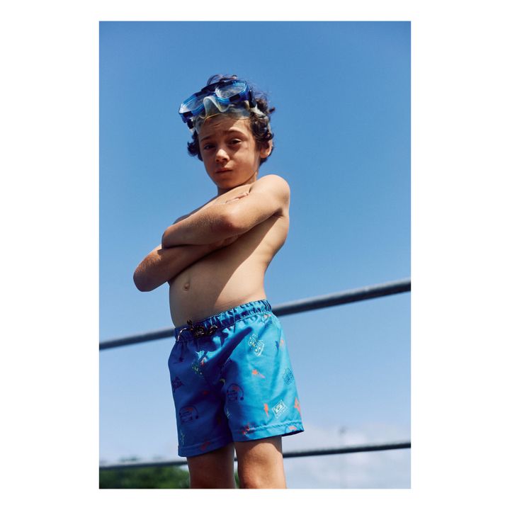 Davino Swim Trunks | Azul Eléctrico- Imagen del producto n°1