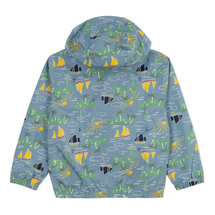 Windbreaker Recycled Material | Azul- Imagen del producto n°3