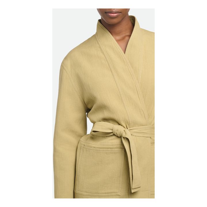 Chaqueta con cinturón Terenzio | Verde Kaki- Imagen del producto n°3