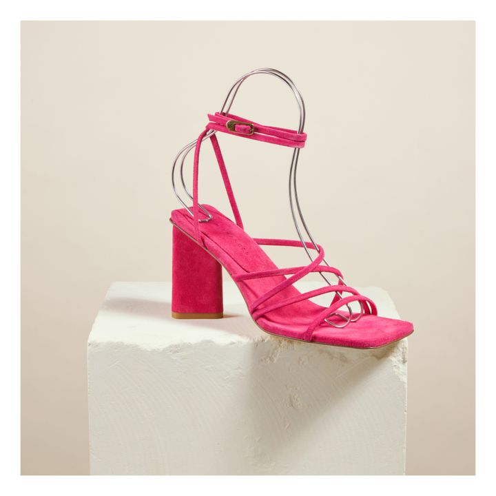 Sandalen Iva | Neonrosa- Produktbild Nr. 1