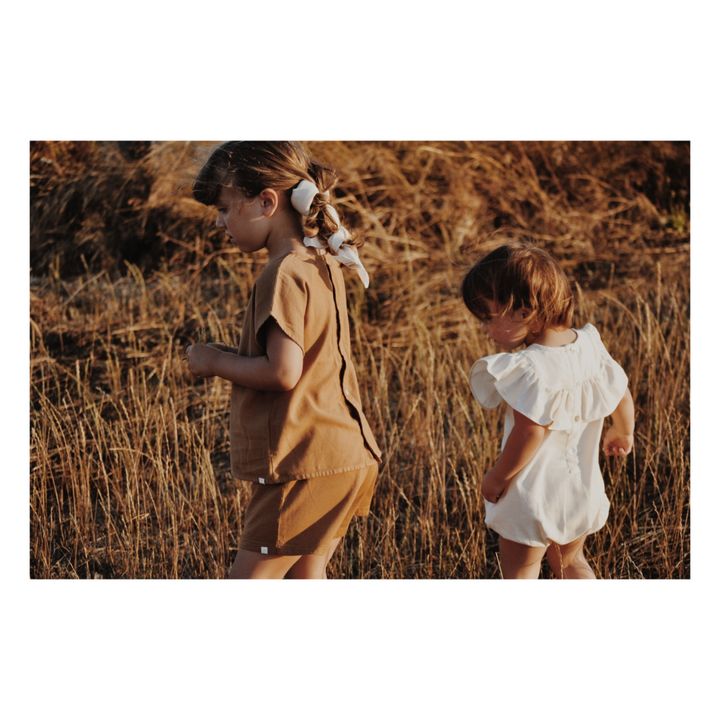 Natalia Organic Cotton T-shirt | Braun- Produktbild Nr. 3