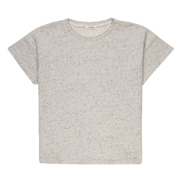 T-Shirt Coton Bio Romeu | Gris chiné- Image produit n°0