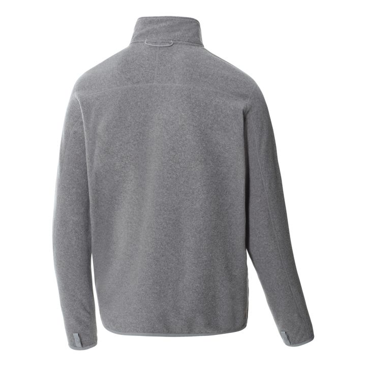 Sweatshirt mit Reißverschluss Gletscher | Grau- Produktbild Nr. 1