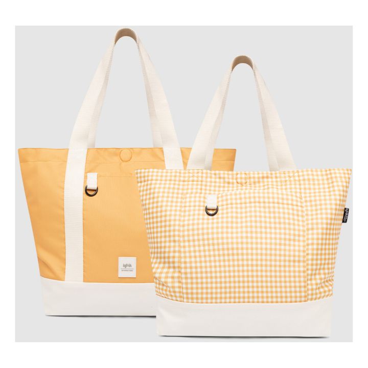 Shopper Strata Wendbar Vichy | Senffarben- Produktbild Nr. 2