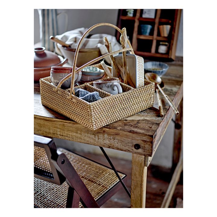 Chaise Loupe en cannage | Brun- Image produit n°2
