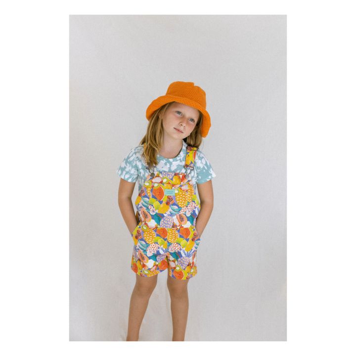 Salopette Courte Fruits Verano | Jaune- Image produit n°1
