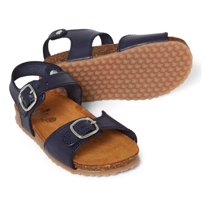 Two Con Me - Buckles Sandals | Navy- Produktbild Nr. 1