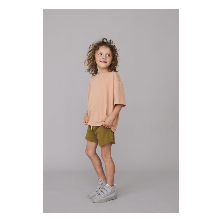 Leggings Bio-Baumwolle Unifarben | Kamelbraun- Produktbild Nr. 4