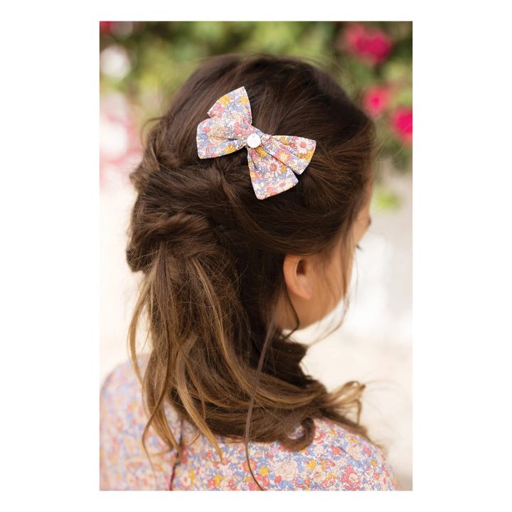 Exclusive Liberty Print Bow Hair Clip | Rosa- Immagine del prodotto n°1
