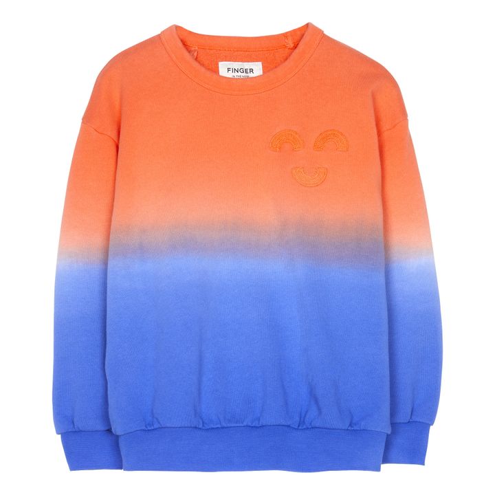 Wave Tie-Dye Sweatshirt | Naranja- Imagen del producto n°0
