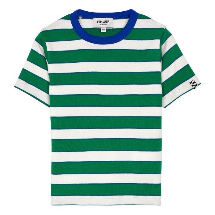 Sailor Striped T-shirt | Grün- Produktbild Nr. 0