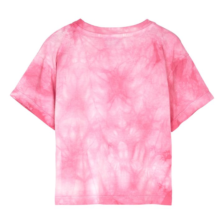 Queen Tie-Dye T-shirt | Fuchsie- Produktbild Nr. 3