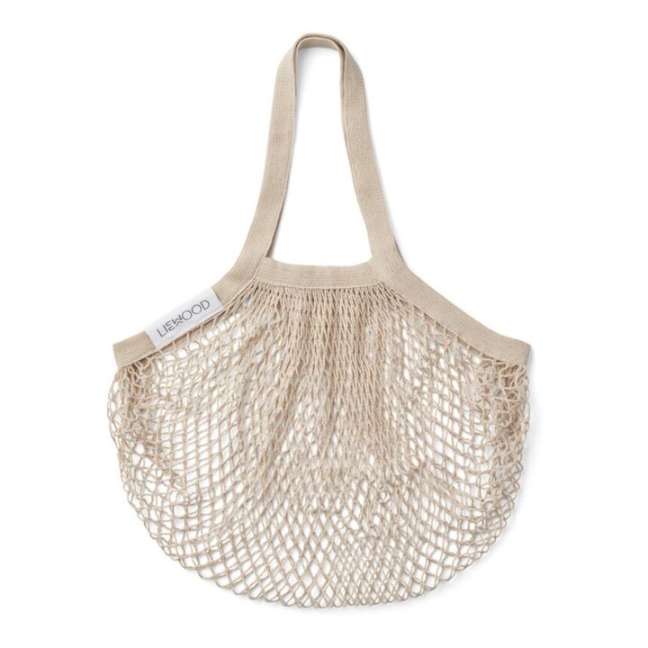 Mesi Organic Cotton Net Bag | Beige- Imagen del producto n°0