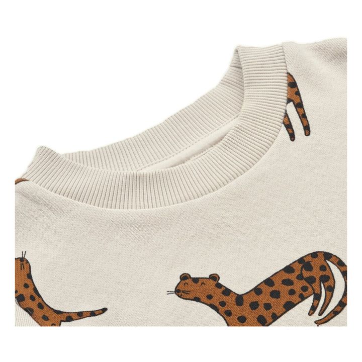 Thora Organic Cotton Crew Neck Sweater | Beige- Produktbild Nr. 1