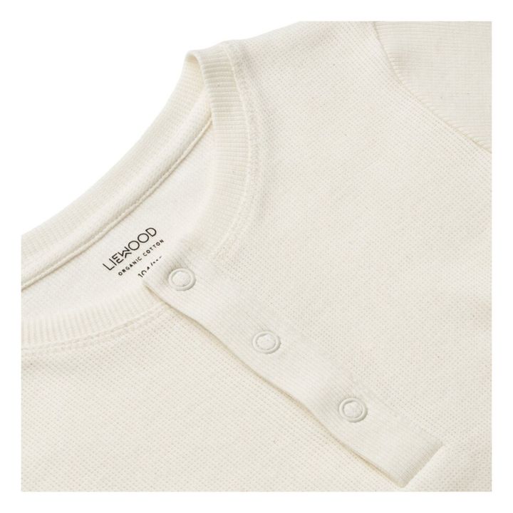 Ensemble de pyjama Coton Bio Wilhelm | Ecru- Image produit n°1