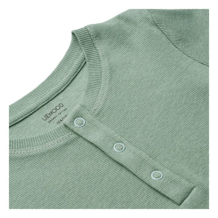 Ensemble de pyjama Coton Bio Wilhelm | Vert Menthe- Image produit n°1
