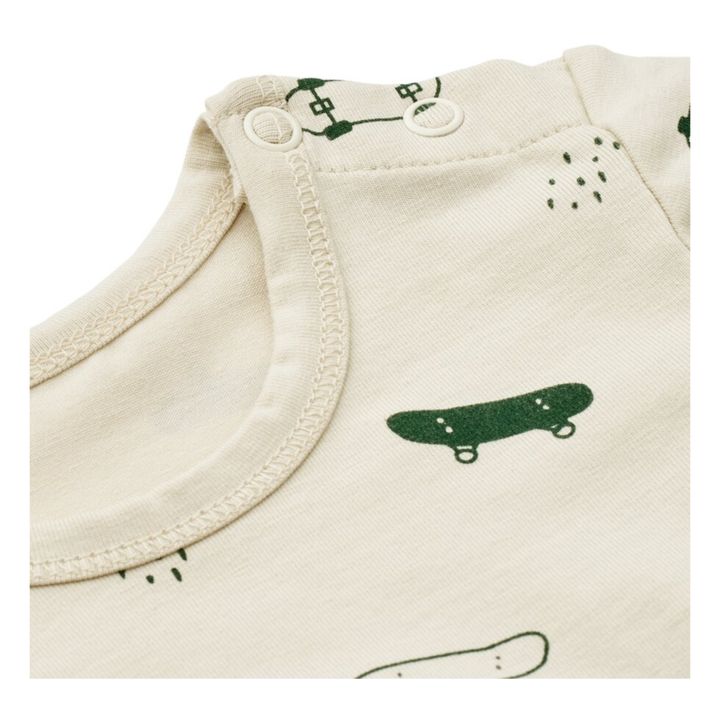 Yanni Organic Cotton Onesies - Set of 2 | Verde Menta- Imagen del producto n°1