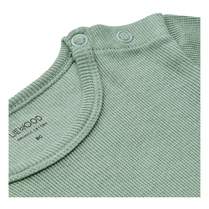 Yanni Organic Cotton Onesies - Set of 2 | Verde Menta- Imagen del producto n°2